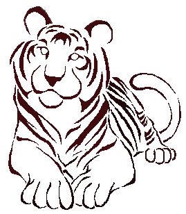 Tribal Tiger | Tiger Tattoo, Tribal ...