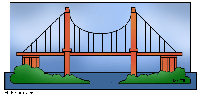 Cartoon Bridge Clipart