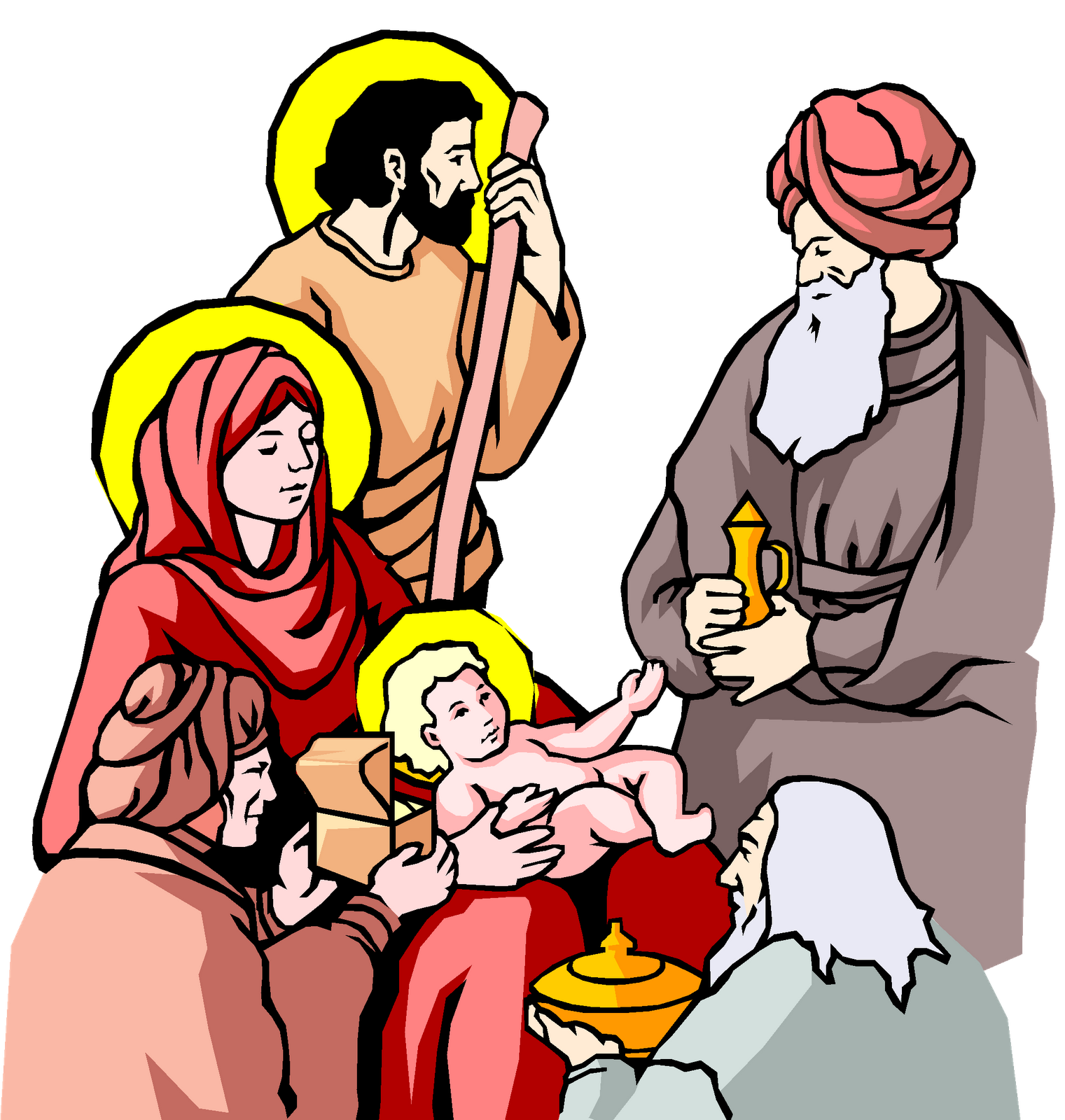 Christmas Scene Clipart