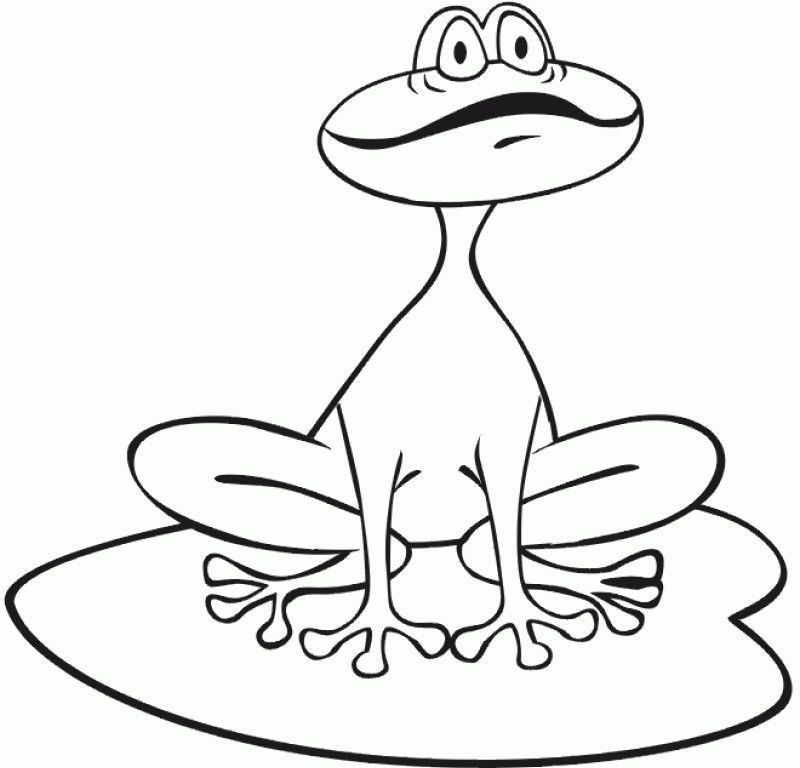 Lily Pads Coloring Pages - AZ Coloring Pages