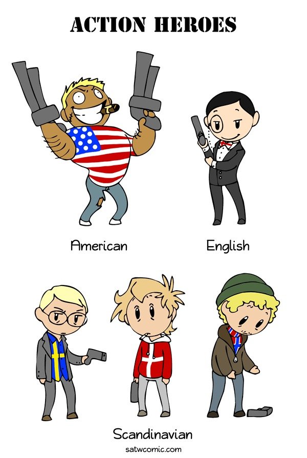 English speaking master race.