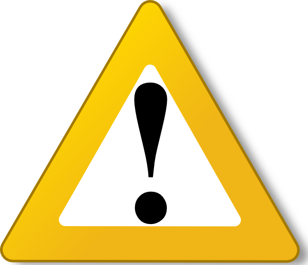 Caution Triangle Symbol