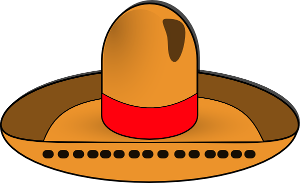 Clipart sombrero mexicano