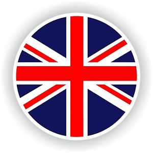 United Kingdom British Roundel Sticker Great Britain Flag Round ...