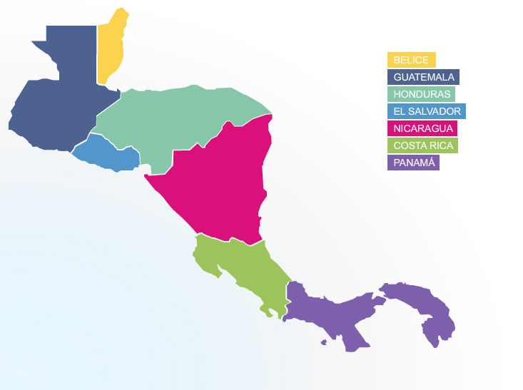 Mapa Centro America - ClipArt Best