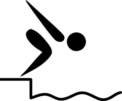 Olympic Sports Swimming Pictogram clip art vector, free vector ...