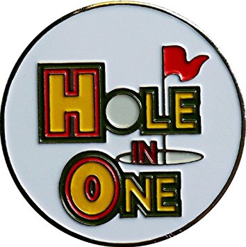 Amazon.com : Hole in One Achievement Golf Ball Marker with ...