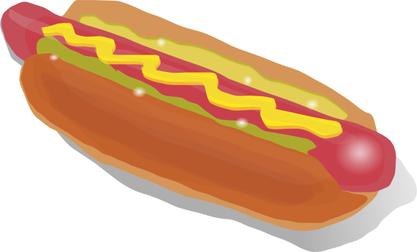 Clipart of hot dogs - ClipartFox