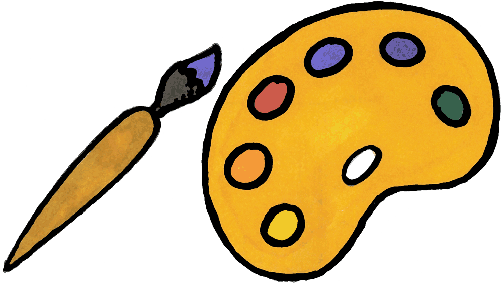 Paint Brush Clip Art Png - Free Clipart Images