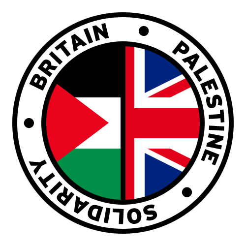 Round Britain Palestine Solidarity Flag Clip Art 2 - BoycottIsrael ...