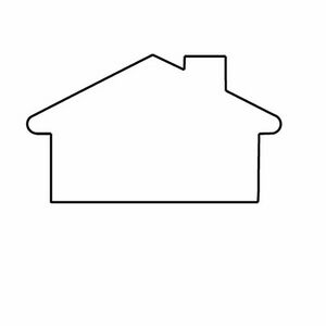 Magnet - Medium House Outline - Full Color - 9198-M5 - IdeaStage ...