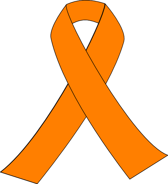 Orange Ribbon clip art - vector clip art online, royalty free ...