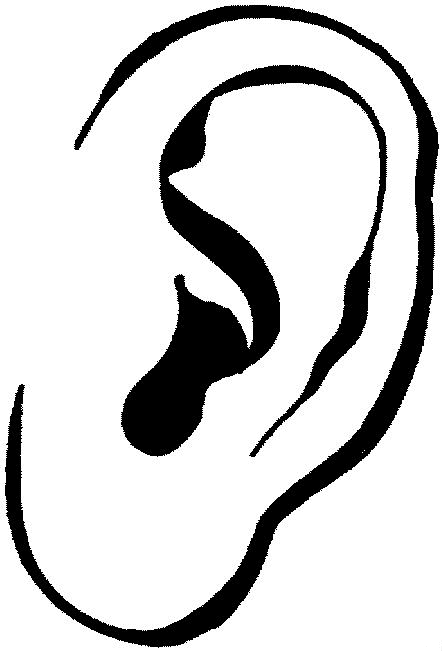 Clip Art Ear - Quoteko.