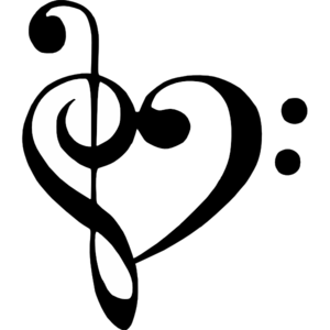 Musical Heart - ClipArt Best