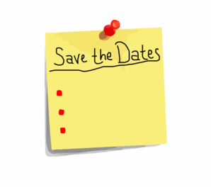 ... Clipart Save the Date Save the Date ...