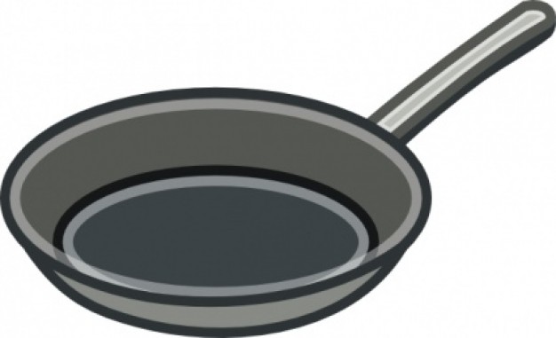 Frying Pan clip art Vector | Free Download