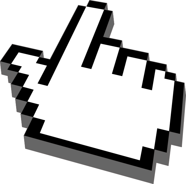 hand cursor clipart