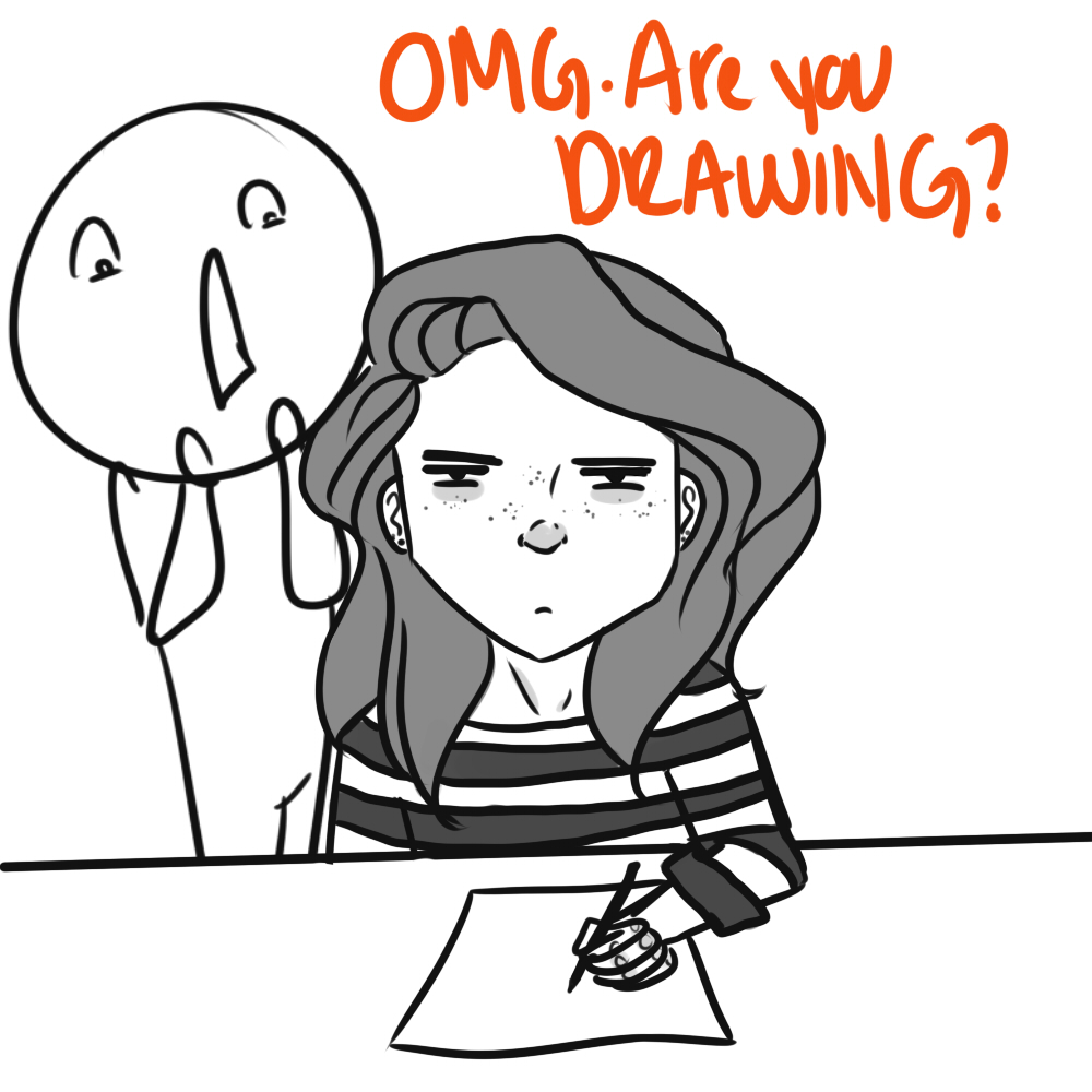 LOL drawing art funny artist comic ugh laugh digital art fml ...