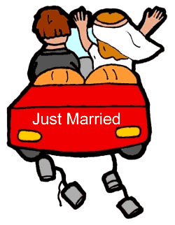 Just Married 3 Clip Art Download