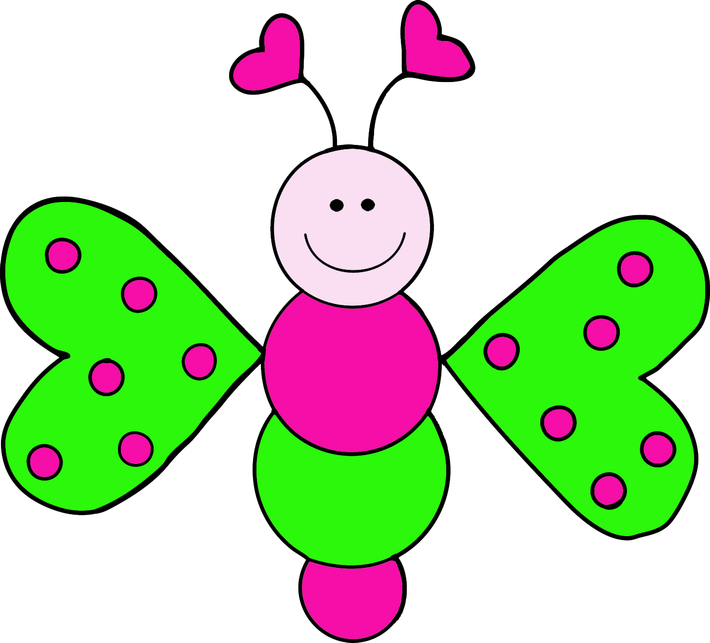 Cute Butterfly Clip Art