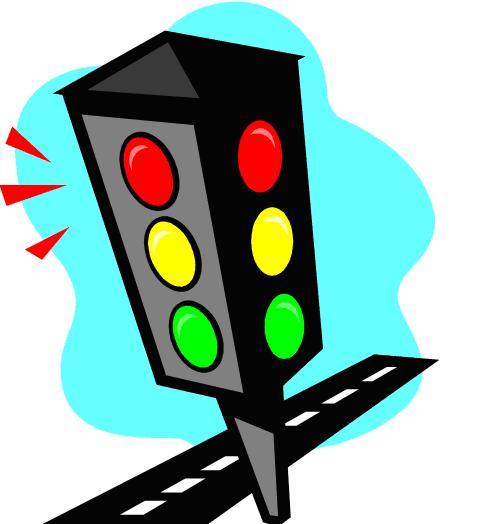 Stop light black and white traffic light clipart 2 image #27126