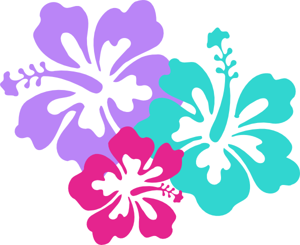 Hawaiian Flowers Clip Art