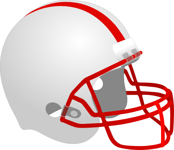 Cartoon Football Helmet