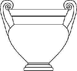 Greek Vase Outline - ClipArt Best