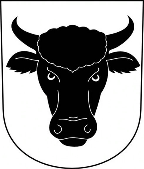 Cow Bull Horns Wipp Urdorf Coat Of Arms Clip Art | Free Vector ...