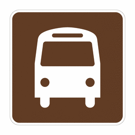 Bus Stop (Symbol) Sign RS-031 | 304358 | Traffic & Parking Control ...