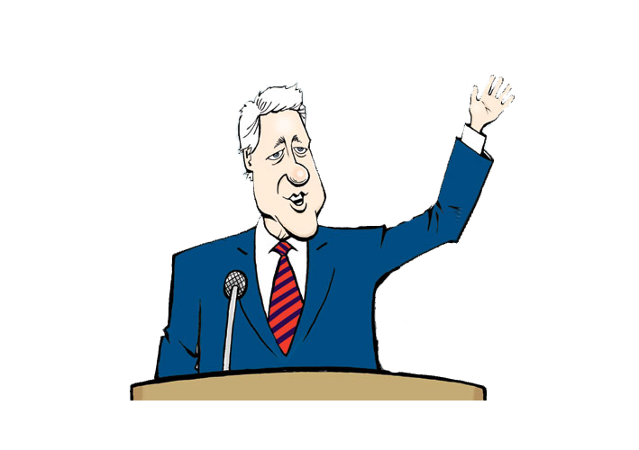 President Podium Clipart