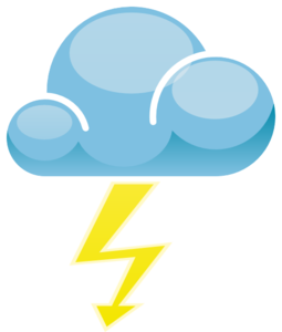 Thunderstorm Symbol - ClipArt Best