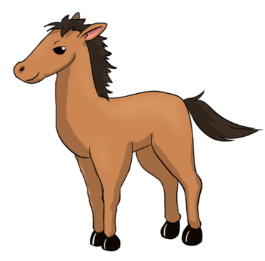 Cartoon Horses Clipart