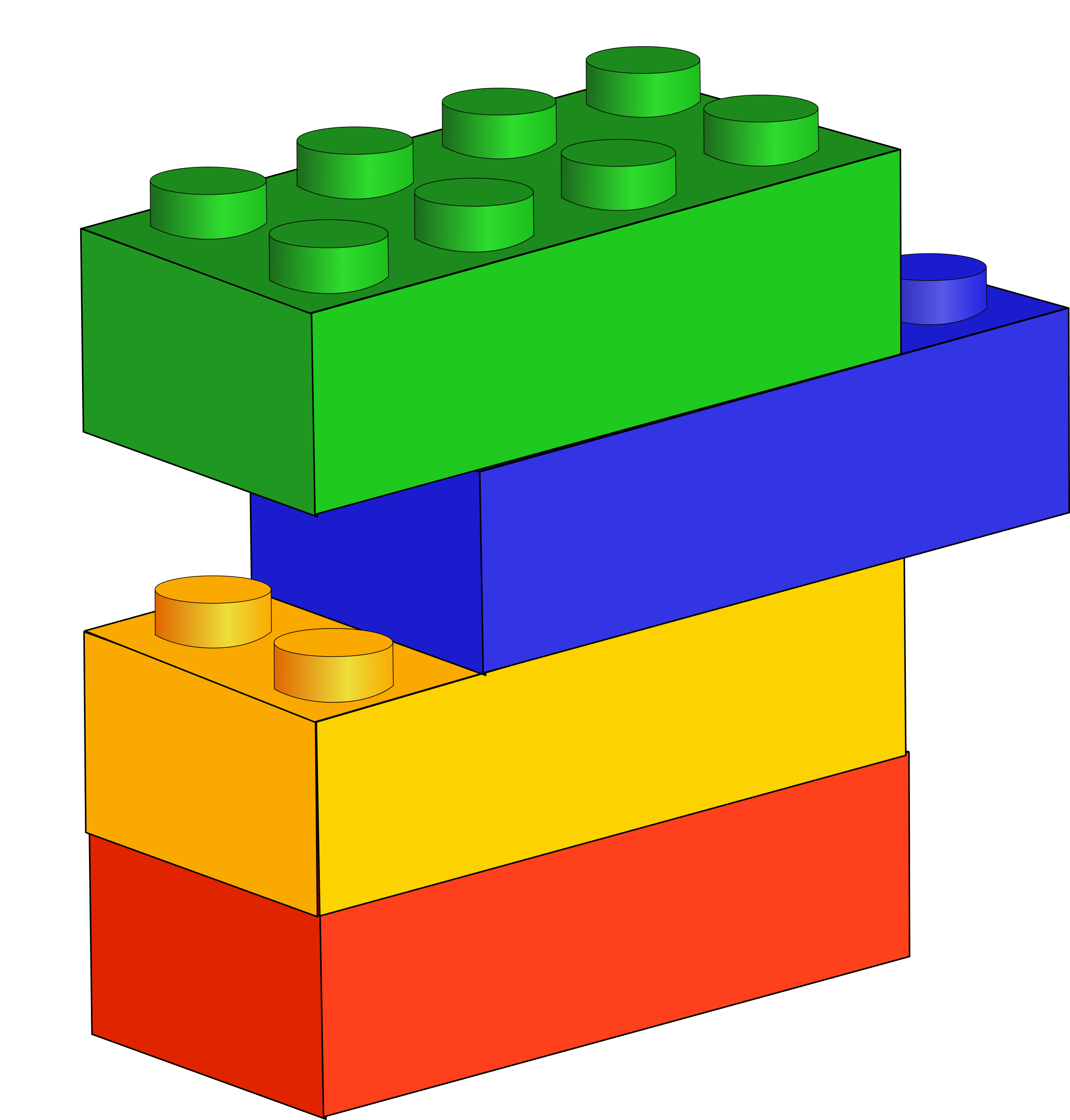 Lego Building Blocks Clipart