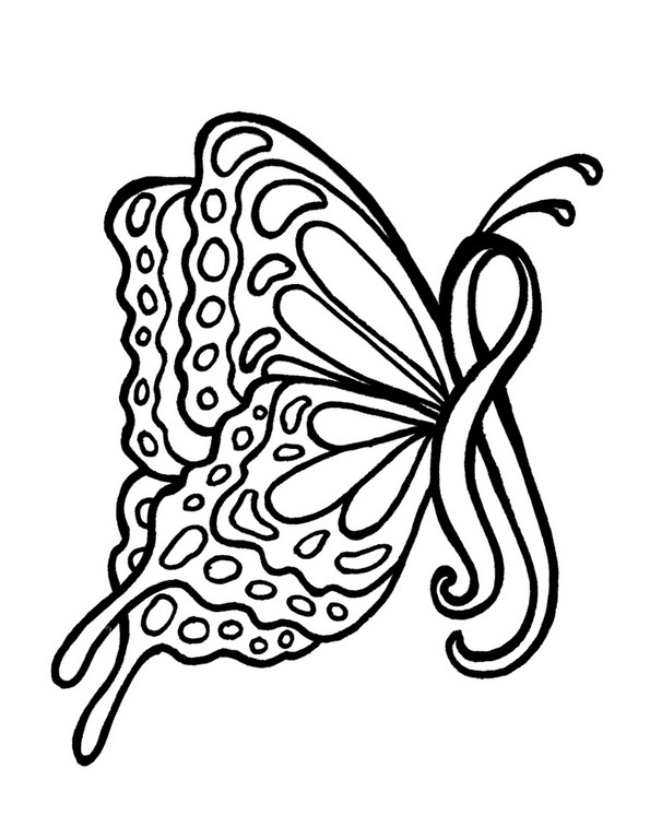 Cancer Coloring Pages breast cancer awareness coloring pages