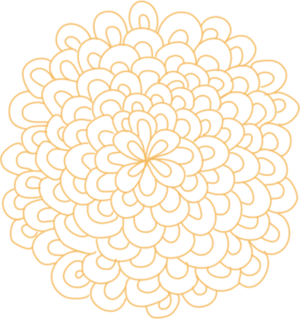 Rosette Flower Clipart - vector Clip Art