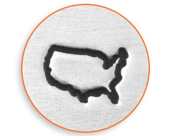 Usa outline | Etsy