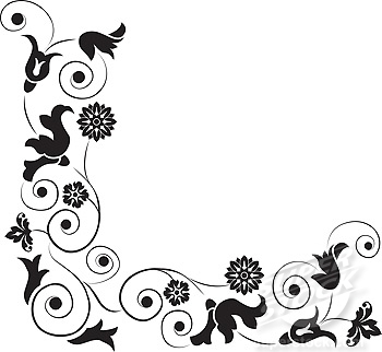 Corner Border Design Clipart