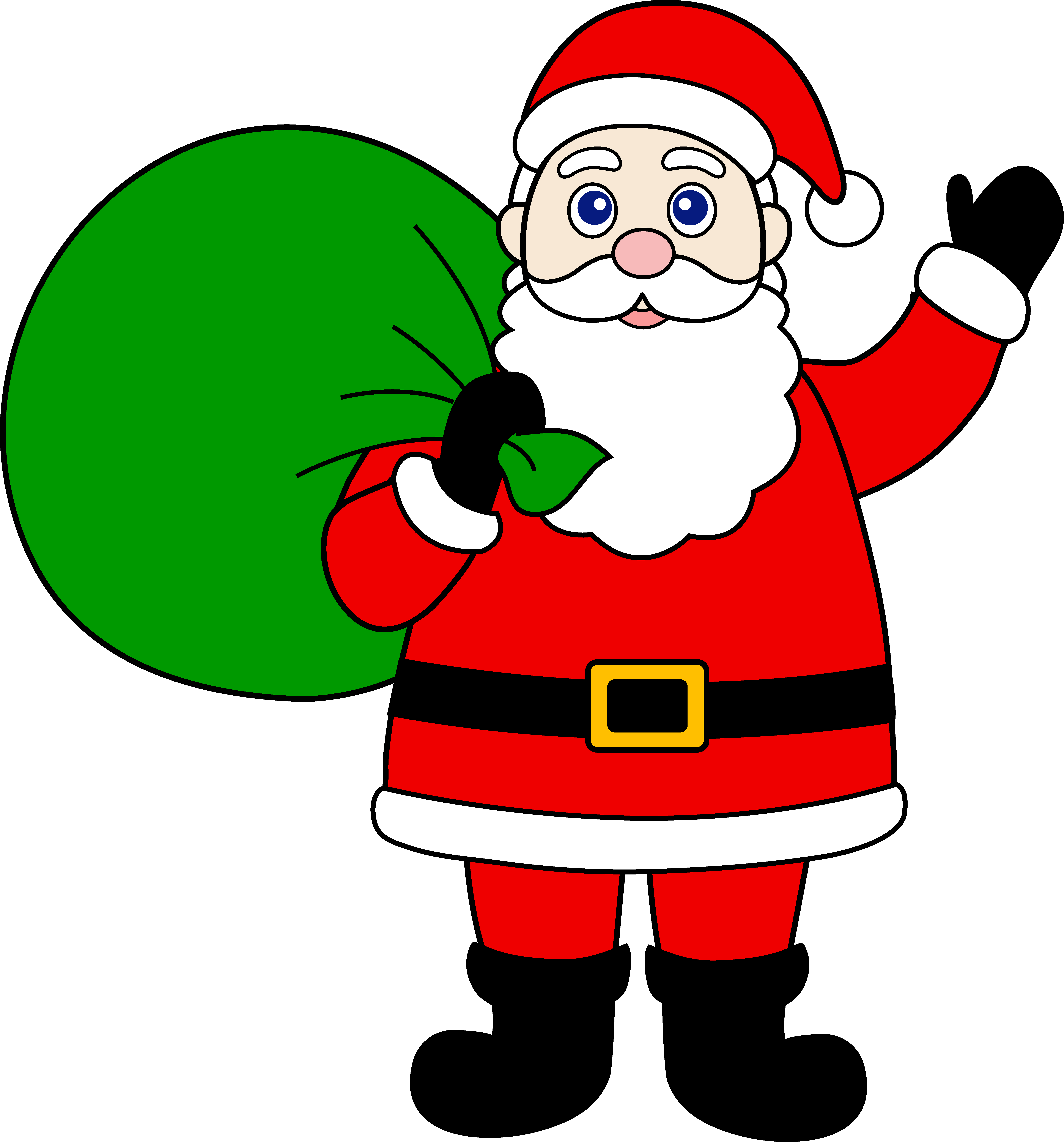 Santa Cartoon Pictures - ClipArt Best