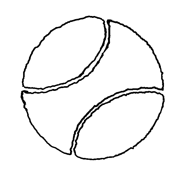 Ball Black And White Clipart