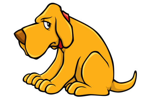 Cartoon Of The Bloodhound Dog Clip Art, Vector Images ...