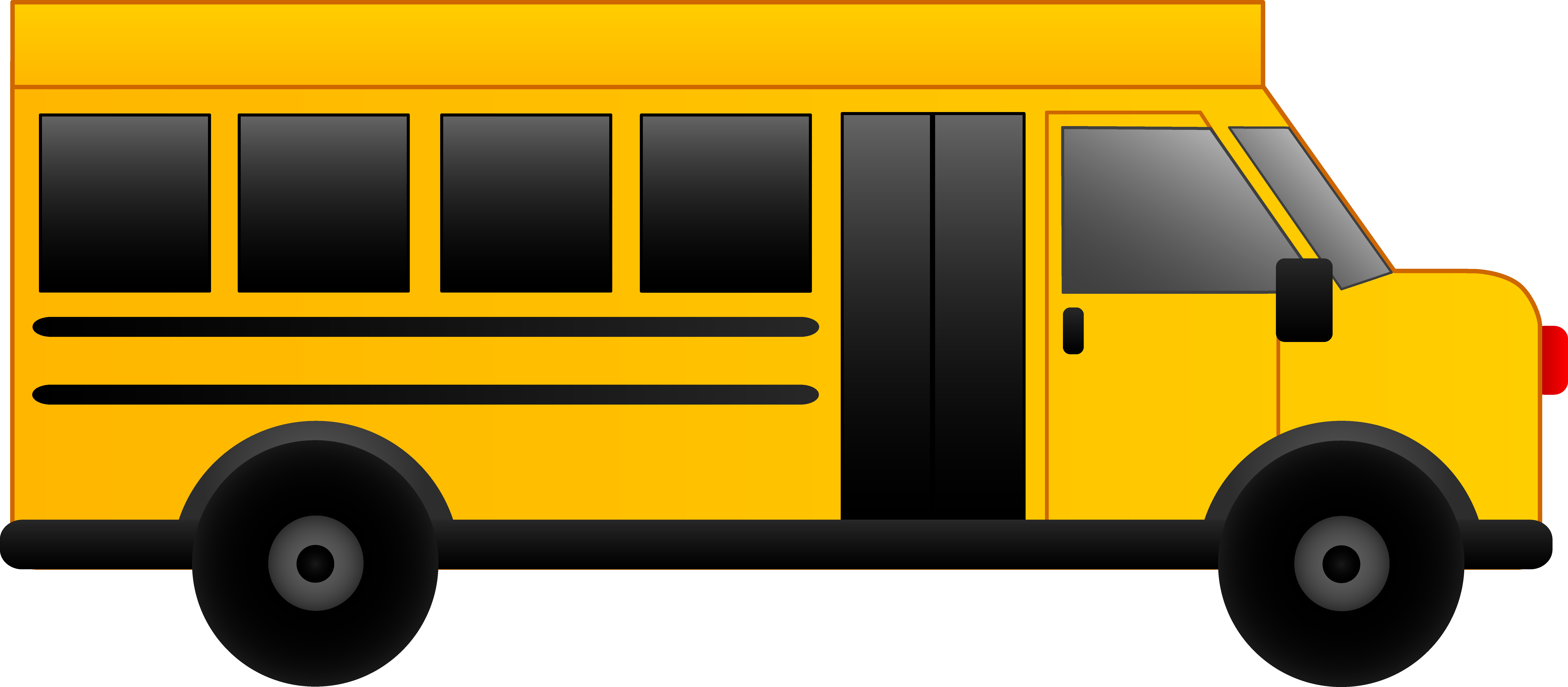 Picture of school bus clipart