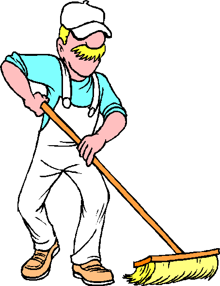 Janitor clipart image