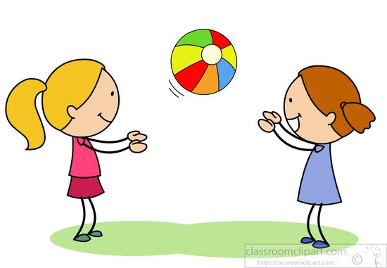 Two Girls Clipart