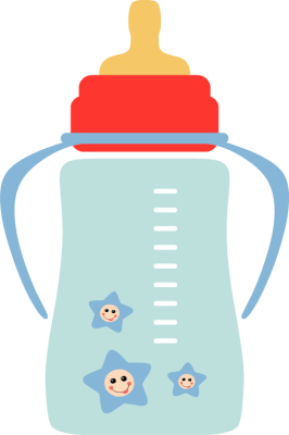 Feeding bottle clipart - ClipartFox