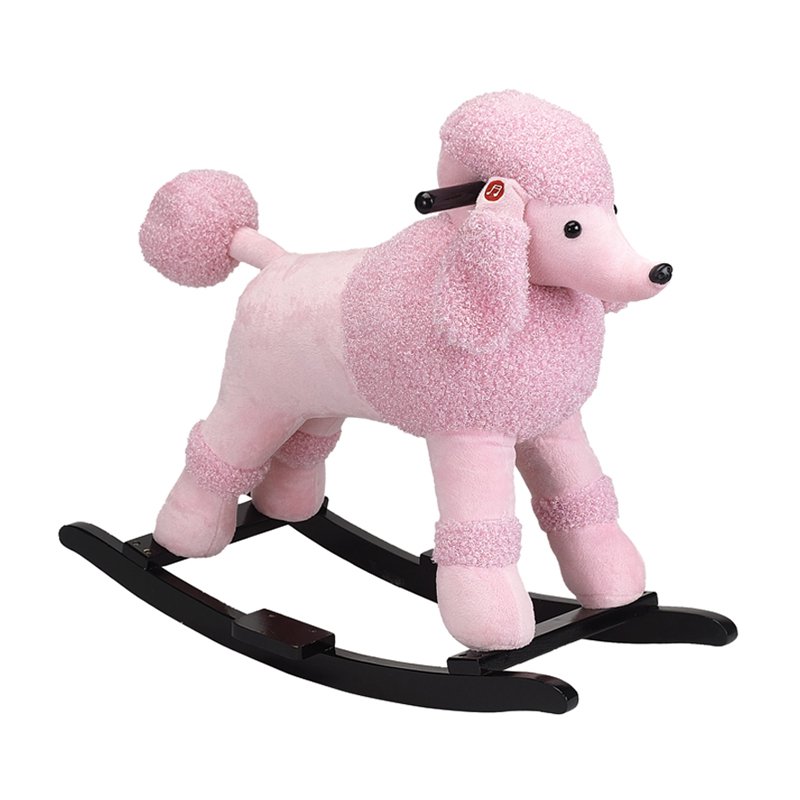 Baby Pink Rocking Poodle - Rocking Toys at Hayneedle