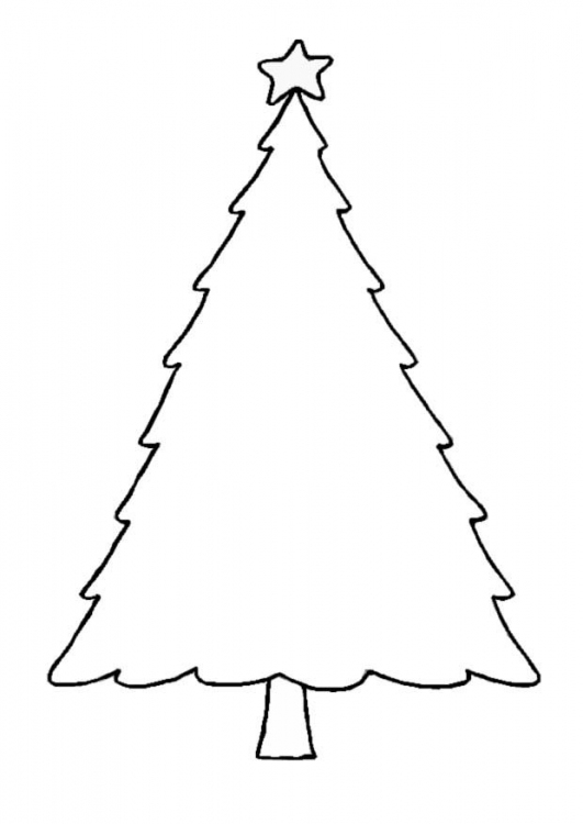 Free Coloring Sheets Christmas Trees - High Quality Coloring Pages