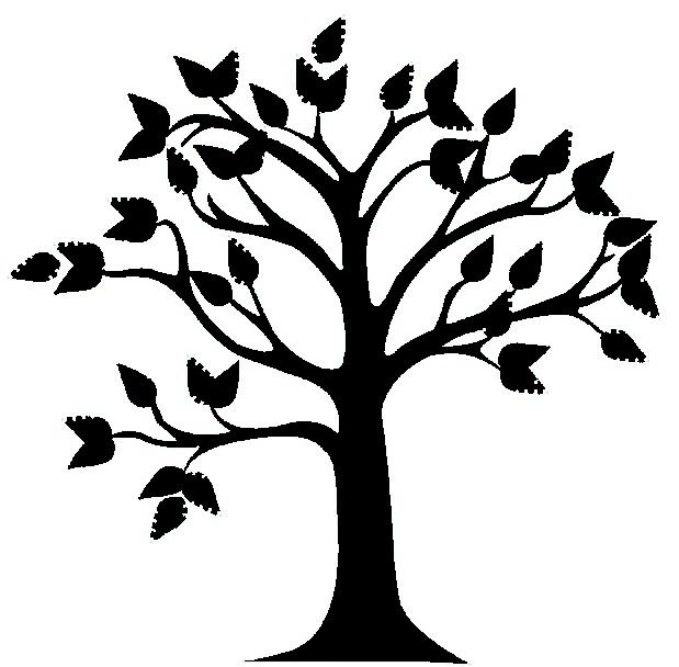 White Tree Clipart