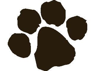 Dog Paw Print Template - ClipArt Best