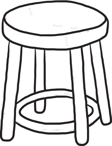 Cartoon Of Antique Wood Chairs Styles Clip Art, Vector Images ...
